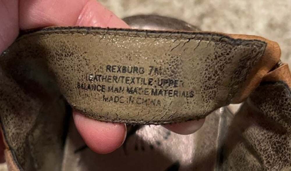 OTBT Rexburg Wedge Sandals Tan Leather Textile Size 7M - Picture 10 of 10
